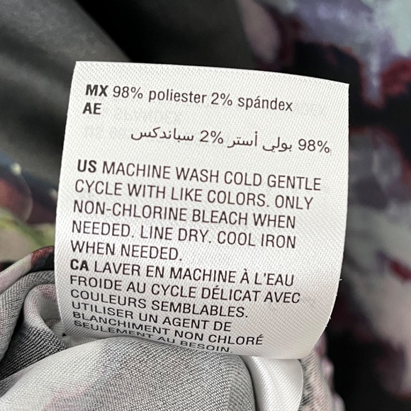 Men’s Garden Floral Button Front Shirt by INC International Concepts Medium - Picture 10 of 12